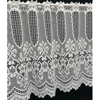 Valletje 268 wit hoogte 59cm| Valletjes gordijnen