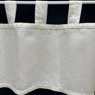 Valletje met lussen nr.456 ecru 48cm hoog