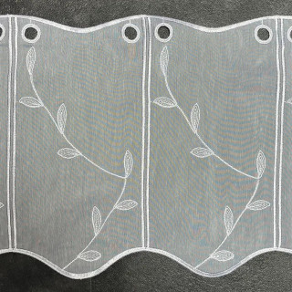 3,2 meter valletje nr.466 hoogte 31cm wit