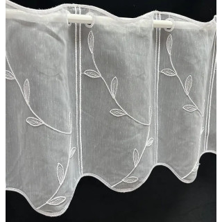 3,2 meter valletje nr.466 hoogte 31cm wit