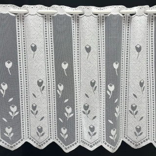 Valletje nr.371 wit 53cm hoog