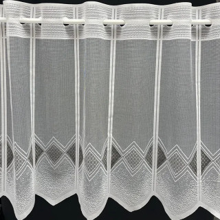 Valletje nr.408 wit met grijze ruiten 61cm hoog