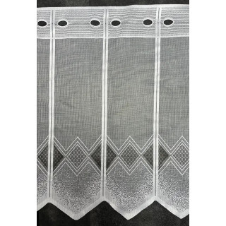 Valletje nr.408 wit met grijze ruiten 61cm hoog