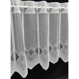 Valletje nr.408 wit met grijze ruiten 61cm hoog