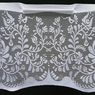 Valletje nr.552 wit 45cm hoog