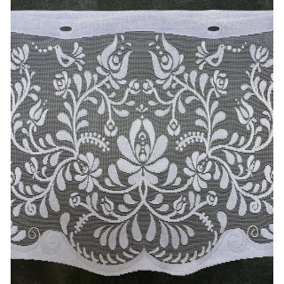 Valletje nr.552 wit 45cm hoog