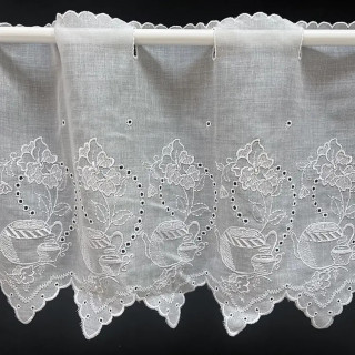 Valletje nr.594 wit 27cm hoog