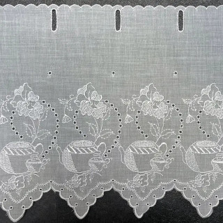 Valletje nr.594 wit 27cm hoog