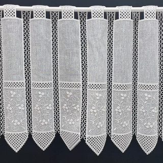Valletje nr.554 offwhite 45cm hoog | Valletjes gordijn