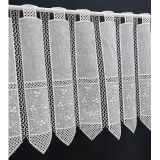 Valletje nr.554 offwhite 45cm hoog | Valletjes gordijn