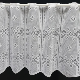 Valletje nr. 479 wit hoogte 46cm| Valletjes gordijnen