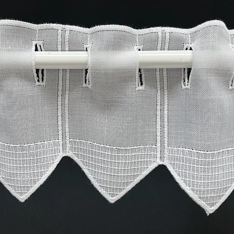 Valletje nr.483 hoogte 14cm wit | Korte gordijntjes