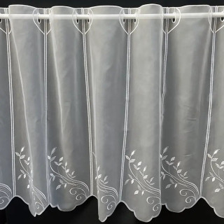 Valletje nr. 580 wit hoogte 61cm | Valletjes gordijnen