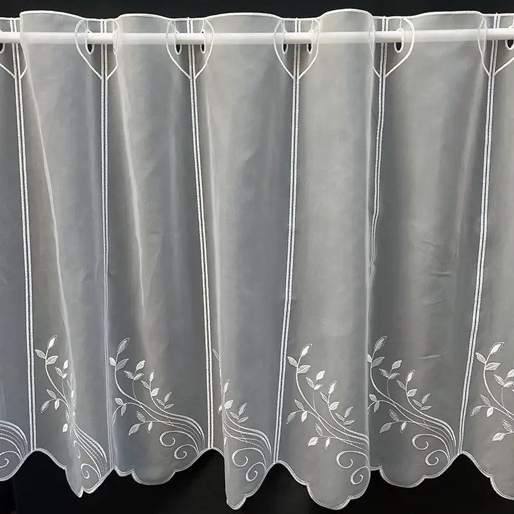 Valletje nr. 580 wit hoogte 61cm | Valletjes gordijnen