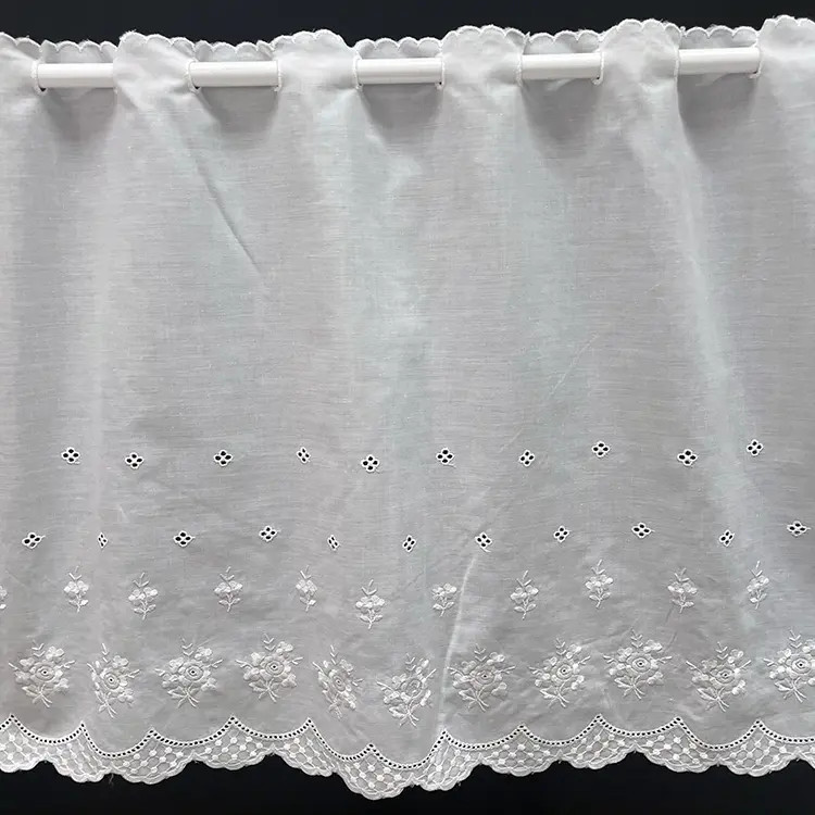 Valletje nr. 148 hoogte 49cm wit | Valletjes gordijnen