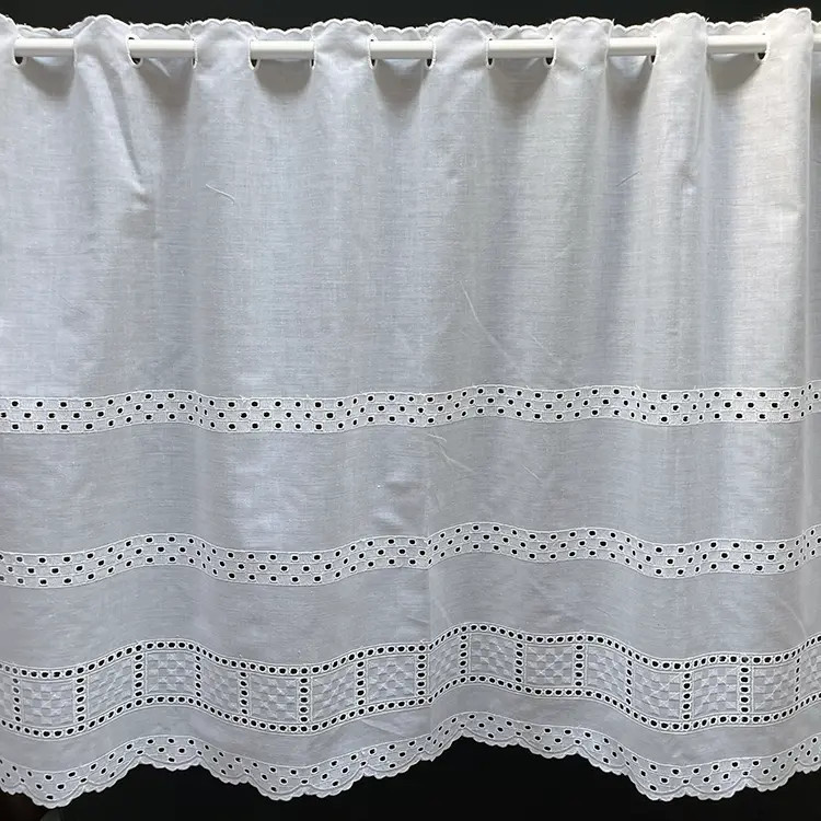 Valletje nr.264 wit hoogte 62cm | Valletjes gordijnen