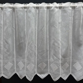 Valletje nr. 49 wit hoogte 61cm | Valletjes gordijnen