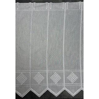 Valletje nr. 49 wit hoogte 61cm | Valletjes gordijnen