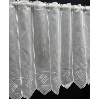 Valletje nr. 49 wit hoogte 61cm | Valletjes gordijnen
