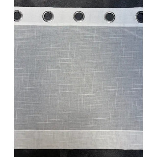 Valletje met ringen nr. 299 offwhite met hoogte 46cm