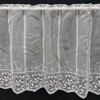 Valletje nr.562 wit 47cm hoog | Valletjes gordijnen