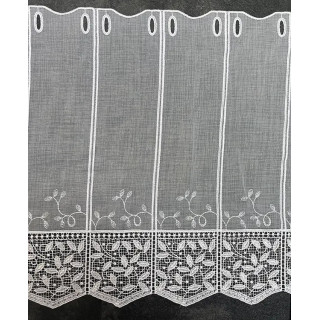 Valletje nr.562 wit 47cm hoog | Valletjes gordijnen