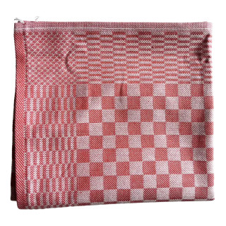 Theedoek rood | Kracht 50x70cm theedoek ruit