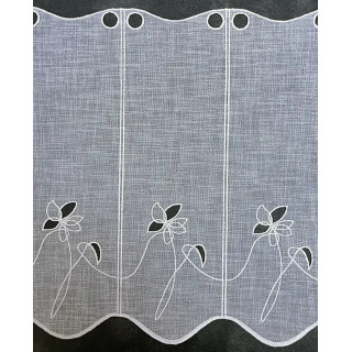 Valletje nr.70 hoogte 50cm offwhite | Valletjes gordijnen