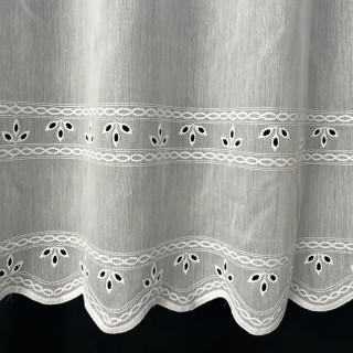 Valletje nr.57 creme hoogte 51cm | Valletjes gordijnen