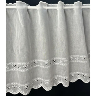 Valletje nr.57 creme hoogte 51cm | Valletjes gordijnen