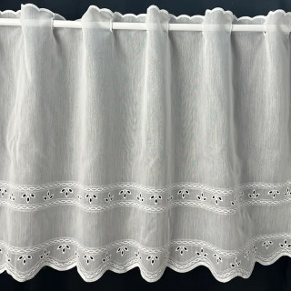 Valletje nr.57 creme hoogte 51cm | Valletjes gordijnen