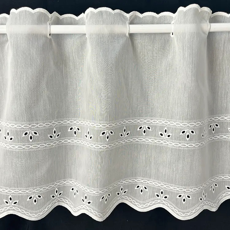 Valletje nr.821 hoogte 35 cm creme | Vitrage valletjes