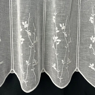 Valletje nr.191 hoogte 50cm creme | Valletjes gordijnen