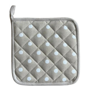 Pannenlap beige met stippen / Kracht